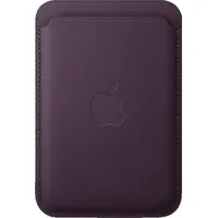 Apple iPhone Feingewebe Wallet mit MagSafe Brombeere