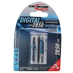 Ansmann Digital - Batterie 2 x AA-Typ - NiMH - (wiederaufladbar)