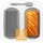 Ankway Rechteckige Brotbackform Set mit 2 Silikonformen 28 x 14,3 x 6,3 cm