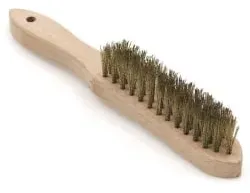 Messingdrahtbürste 00468603 , 3-reihig