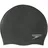 Speedo Plain Moulded Silicone Badekappe schwarz Einheitsgröße