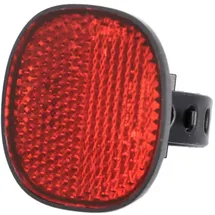 Fischer Erwachsene Reflektor Heck Universalhalterung, rot, Universal