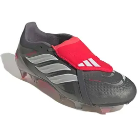 adidas Predator Pro FG Herren Iron Metallic/Zero Metallic/Lucid Red 43