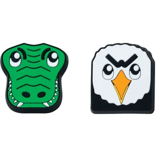 Gamma Unisex Schlägerzubehör Zoodamp 2er Eagle Gator Vibrationsdämpfer, mehrfarbig, S