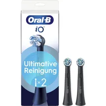 Oral-B iO Ultimative Reinigung Aufsteckbürste schwarz 2 St.
