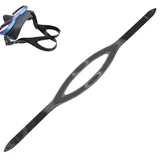 Agatige Tauchmaskenband, 55 cm / 21,7 Zoll MS-481 Bequemes Silikon Elastizität Schwimmen Gummiband Tauchbrille für Tauchbrille Schwimmbrille, Schnorchelmaske, Schnorcheln Kopfband