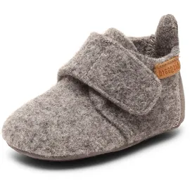 Bisgaard - Baby's Wool - Hüttenschuhe Gr 25 grau