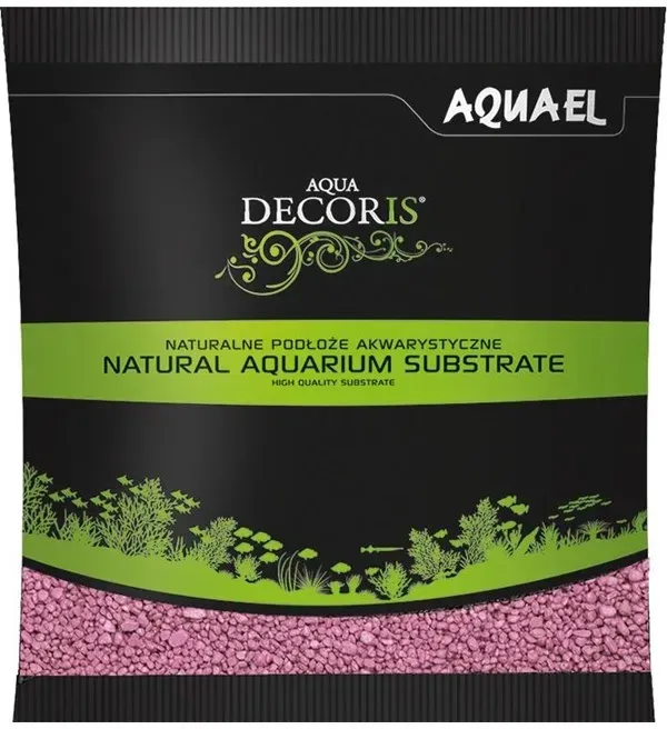 Aqua Decoris Bodengrund für Aquarien Pink 1kg