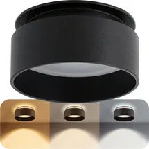 SSC-LUXon Sudara 1 rund schwarz Aluminium, Glas