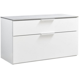 Composad Carryhome Garderobenbank Weiß, 1-Sitzer, 1 Schubladen, 90x50x35 cm, Garderobe, Garderobenbänke, Garderobenbänke