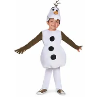 Disney Offizielles Deluxe Die Eiskönigin Olaf Kleinkind Kostüm, Frozen Kostüme für Kinder, Größe XS