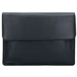 Leonhard Heyden Berlin Aktentasche Leder 36 cm Laptopfach  schwarz