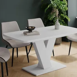 Vicco Fenaro 120 x 77,4 x 80 cm ausziehbar weiß