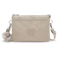 Kipling Riri Small Crossbody Signature Beige Embossed