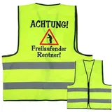 TPZORJX 1 Stück Renteneintritt Geschenk Männer - Freilaufender Rentner - Weste für Rente Scherzartikel - Lustige Ruhestand Geschenke Für Männer Geburtstag Weste, Lustige Geschenk Geburtstag Mann Frau