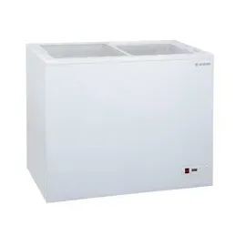 GastroHero Tiefkühltruhe ECO 200 mit Glasschiebedeckel