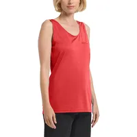 Jack Wolfskin Crosstrail ärmelloses T-shirt - Vibrant Red -