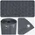vidaXL Balkonverkleidung 160 x 300 cm grau Rattan 1 St.