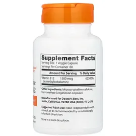 Doctor's Best Fully Active B12 1500 mcg Kapseln 60 St.