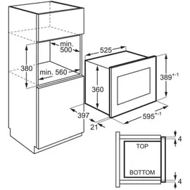AEG MBE2657SEB Schwarz