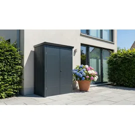 plats Garten-Geräteschrank 1,33 x 0,94 m Grau
