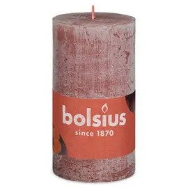 Bolsius  Rustik Stumpenkerze 10 x 5 cm wildleder braun