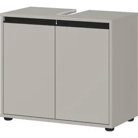 KADIMA DESIGN Waschbeckenunterschrank 63 x 0 x 0 cm Steingrau