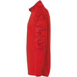 Uhlsport Goal 25 1/4-Zip Trainings-Top Rot/Weiß S