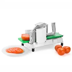 Tomatenschneider in Scheiben von 6,4 mm, professioneller Schneider. Lebensmittelvorbereitung für küchen in der Gastronomie, Bars und Restaurants.