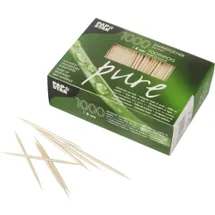 Papstar Zahnstocher rund Holz 8 cm 1000 Stück