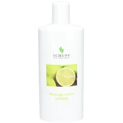 Schupp Massage-Lotion Zitrone