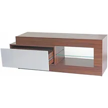 MCW MCW-B51 TV-Rack 150x55x47 cm Weiß/Hochglänzend