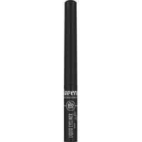 Lavera Liquid Eyeliner -Black 01 - langanhaltend & wischfest - ohne Krümeln oder Verschmieren - präziser Filz-Applikator - Naturkosmetik - 1 Stück