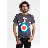 LOGOSHIRT Peanuts - Snoopy Pilot blau 5XL