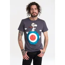 LOGOSHIRT Peanuts - Snoopy Pilot blau 5XL