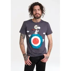 LOGOSHIRT Peanuts - Snoopy Pilot blau 5XL