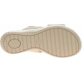 Jana Pantolette beige Gold H-Weite