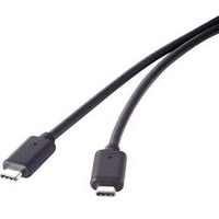 Renkforce USB-Kabel USB 3.2 Gen2x2 USB-C® Stecker, USB-C® Stecker