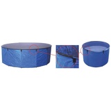 AquaForte Flexi bowl", Ø 120 x H 60 cm (± 680 Liter), inkl. Abdecknetz und praktischer Tragetasche, blau