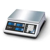 CAS Software CAS Waage ERJ, preisrechnend, Ladenwaage, GEEICHT, Wägebereich bis 30 kg, Ablesbarkeit 5g