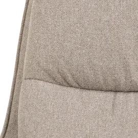 VCM Relaxsessel Bosley Polyester 72 x 93 x 84 cm Beige mit Drehfunktion