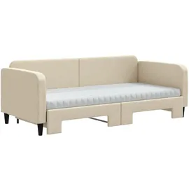 vidaXL Tagesbett 90 x 200 cm Creme