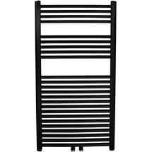 NOVASERVIS Handtuchheizkörper Gerade Schwarz 120x45 cm
