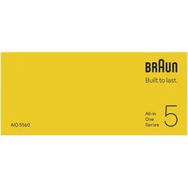 Braun Series 5 AIO5560 Grau