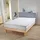 BettwarenShop Spannbettlaken Jersey-Elasthan 140 x 200 - 160 x 220 cm weiß