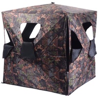 Jagdzelt Camouflage Tarnzelt Tragbar Pop-up-Zelt Tarnversteck mit Tragetasche
