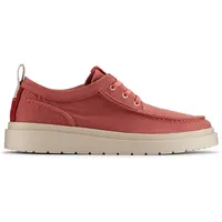 CLARKS Herren. Polden Moc, Red Canvas, 42.5 EU
