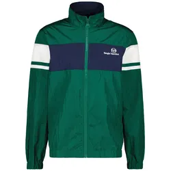 Trainingsjacke SERGIO TACCHINI "WALLACE TRACK JACKET Herren", Herren, Gr. XL, grün (rainforest), 100% NYLON, Langarm, Jacken, Trainingsjacke Herren, leichte Jacke, Retro, Sportjacke, Outdoor, Sale