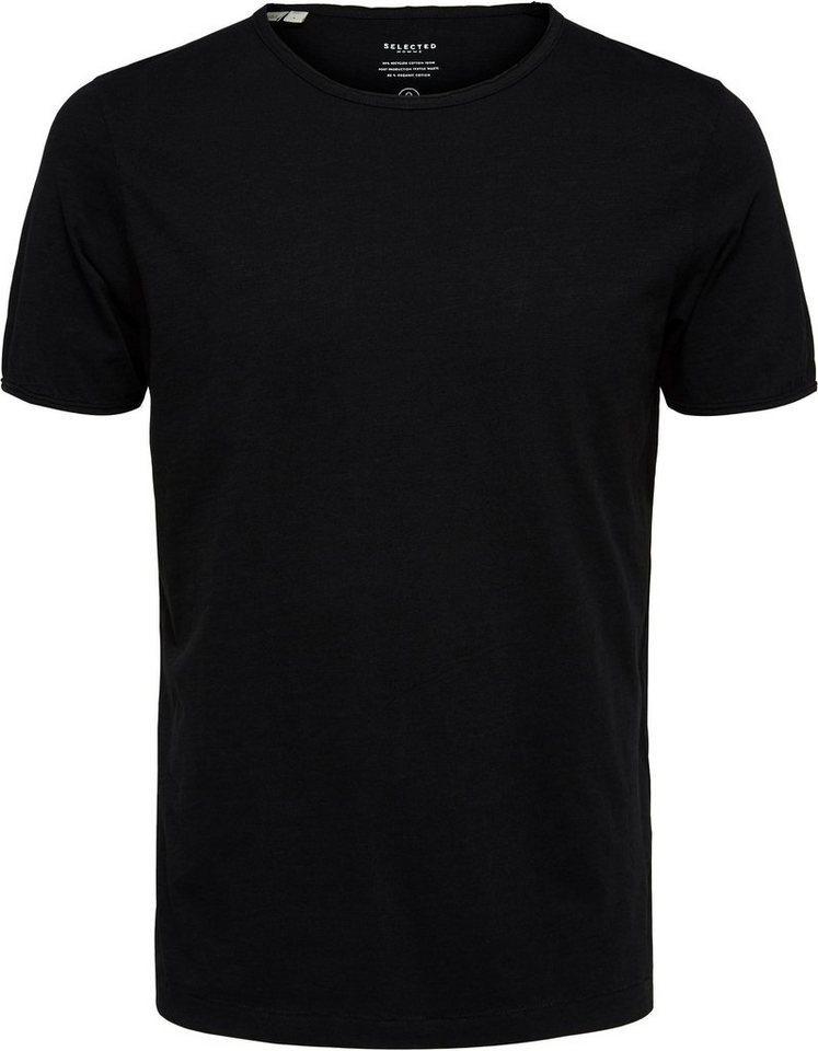 SELECTED HOMME T-Shirt MORGAN O-NECK TEE schwarz XL (52/54)