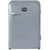 Vintage Industries Retro Kühlschrank Kingston in Silber / 115l - VIRC160